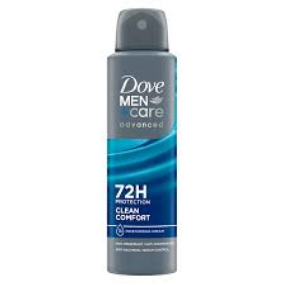 DOVE DEO MEN+CARE CLEAN COMFORT 150ML